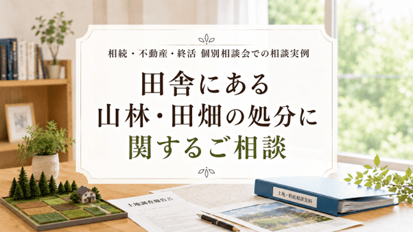 【相談事例】田舎にある山林・田畑の処分に関するご相談